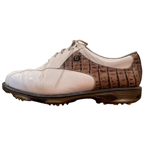 Footjoy Dryjoys Tour Opti Flex 2 Croc Golf Shoes Men's 11.5M - Picture 1 of 6